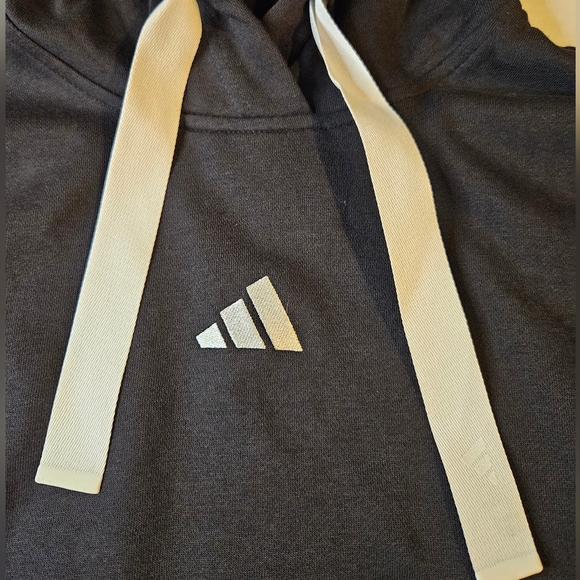 Adidas Women's Fleece 3Stripe Hoodie Large NWT - Picture 4 of 7